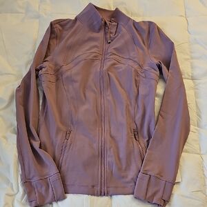 Lululemon Define Jacket Nulu Mauve, Women's Size 10, NWT
